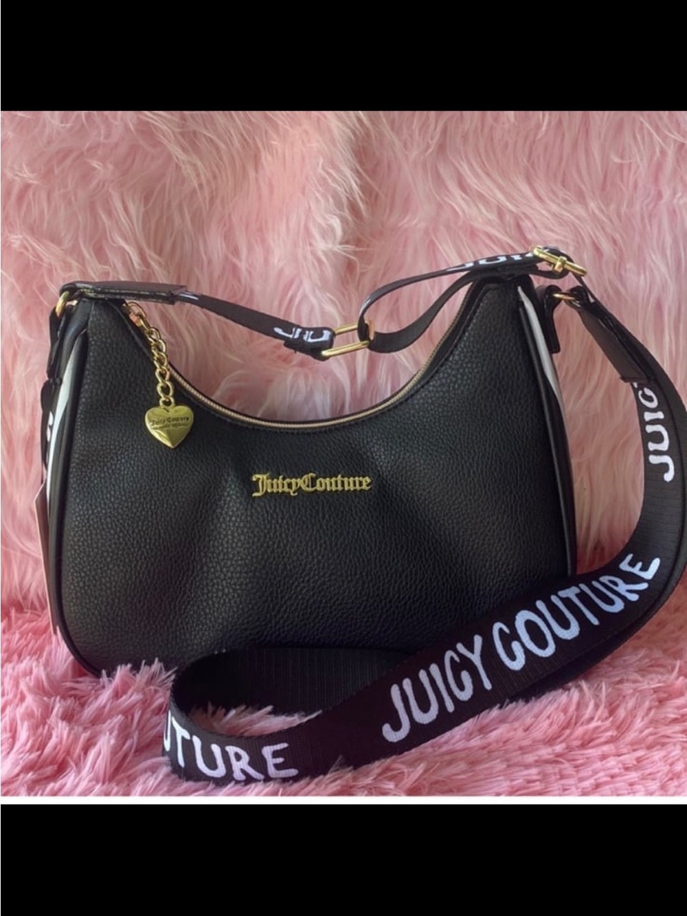 Juicy Couture fan club hobo crossbody